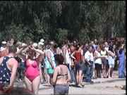 dichtes Gedr&auml;nge am Strand