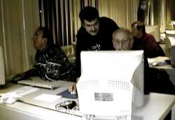 M29, Bravo1, Lucki17, Mirco v.l.n.r.